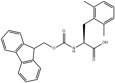 Fmoc-2,6-Dimethy-L-Phenylalanine Struktur