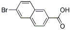 6-Bromo-2-Napthoic acid Struktur