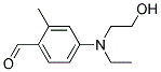 N-Ethyl-N-hydroxyethyl-2-Methyl-4-Aminobenzaldehyde Struktur