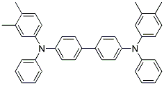 N,N'-Bis(3,4-dimethylphenyl)-N,N'-diphenyl-benzidine Struktur