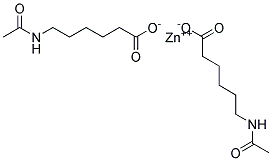 ZINC ACEXAMATE, IMPURITY A6-[[6-(ACETYLAMINO)HEXANOYL]AMINO] HEXANOIC ACID EP STANDARD Struktur