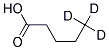 PENTANOIC-5,5,5-D3 ACID 99.8% Struktur
