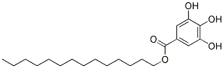 MYRISTYL-3,4,5-TRIHYDROXYBENZOATE 97% Struktur