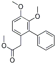 (5,6-DIMETHOXY-BIPHENYL-2-YL)-ACETIC ACID METHYL ESTER Struktur