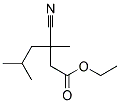 3-CYANO-3,5-DIMETHYLHEXANOIC ACID ETHYL ESTER Struktur