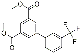 DIMETHYL 3'-TRIFLUOROMETHYL BIPEHNYL-3,5-DICARBOXYLATE Struktur