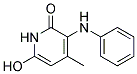 N-Pheyl-3-Amino-6-Hydroxy-4-Methyl-2-Pyridone Struktur