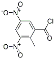 3,5-Dinitro-2-Methylbenzoyl Chloride Struktur