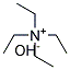 TETRAETHYL AMMONIUM HYDROXIDE 25% AQUEOUS SOLUTION Struktur