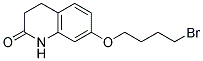 7-(4-BROMOBUTOXY)-3,4-DIHYDROQUINOLIN-2-ONE Struktur