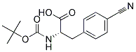 N-TERT-BUTOXYCARBONYL-3-(4-CYANOPHENYL)-L-ALANINE Struktur