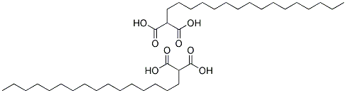 N-HEXADECYLMALONIC ACID, (CETYLMALONIC ACID) Struktur