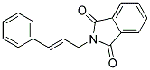 N-CINNAMYLPHTHALIMIDE Struktur