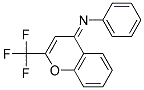 N-(2-TIFLUOROMETHYL-4H-CHROMEN-4-YLIDENE)ANILINE Struktur