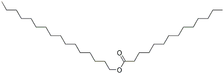 MYRISTIC ACID CETYL ESTER Struktur