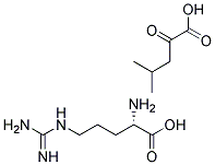 L-ARGININE ALPHA-KETOISOCAPROATE Struktur