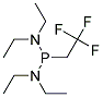 BIS(DIETHYLAMINO)-[1,1,1-TRIFLUOROETHYL]PHOSPHINE Struktur