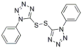 BIS-(1-PHENYLTETRAZOLE-5-YL)-DISULFIDE Struktur