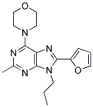 8-(FURAN-2-YL)-2-METHYL-6-MORPHOLINO-9-PROPYL-9H-PURINE Struktur