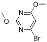 6-BROMO-2,4-DIMETHOXYPYRIMIDINE Struktur