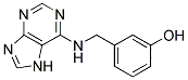 6-(3-HYDROXYBENZYLAMINO)PURIN Struktur