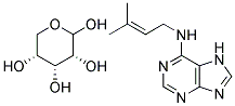 6-(3,3-DIMETHYLALLYLAMINO)PURIN RIBOSID Struktur