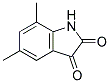 5,7-DIMETHYLINDOLINE-2,3-DIONE Struktur