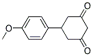 5-(P-METHOXYPHENYL)CYCLOHEXANEDIONE-1,3 Struktur