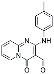 4-OXO-2-(4-TOLUIDINO)-4H-PYRIDO[1,2-A]PYRIMIDINE-3-CARBALDEHYDE Struktur