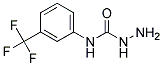 4-[3-(TRIFLUOROMETHYL)PHENYL]SEMICARBAZIDE Struktur