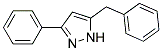 3-PHENYL-5-(PHENYLMETHYL)-1H-PYRAZOLE Struktur