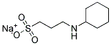 3-(CYCLOHEXYLAMINO)-PROPANESULFONIC ACID SODIUM SALT Struktur