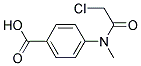 N-METHYL-4-(2-CHLOROACETAMIDO)BENZOIC ACID, 98+% Struktur