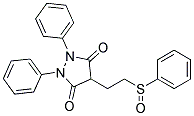 SULFINPYRAZONE IMPURITY A Struktur