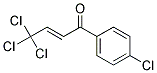 4,4,4-TRICHLORO-1-(4-CHLOROPHENYL)BUT-2-EN-1-ONE, TECH Struktur