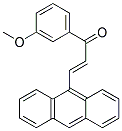 3-(9-ANTHRYL)-1-(3-METHOXYPHENYL)PROP-2-EN-1-ONE, TECH Struktur