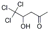 5,5,5-TRICHLORO-4-HYDROXYPENTAN-2-ONE, TECH Struktur