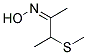 3-(METHYLTHIO)BUTAN-2-ONE OXIME, TECH Struktur