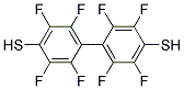 4,4'-DIMERCAPTOOCTAFLUOROBIPHENYL Struktur