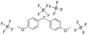 DI(P-ANISYL)IODONIUM TETRAFLUOBORATE Struktur