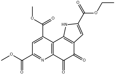 7,9-DIMETHOXYCARBONYL-2-ETHOXYCARBONYL-1H-PYRROLO-[2,3-F]QUINOLINE-4,5-DIONE