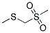 (METHYLSULPHONYL)(METHYLTHIO)METHANE Struktur