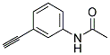 N-(3-ETHYNYLPHENYL)ACETAMID Struktur