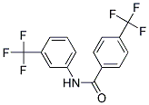 N-[3-(TRIFLUOROMETHYL)PHENYL]-4-(TRIFLUOROMETHYL)BENZAMID Struktur