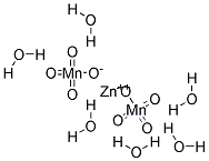 Zinc peimanganate hexahydrate Struktur