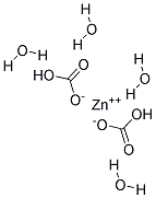 Zinc catbonate basic tetrahydrate Struktur