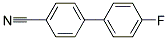 4-Cyano-4'-fluorobiphenyl Struktur