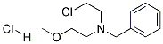 N-(2-CHLOROETHYL)-N-(2-METHOXYETHYL)-BENZYLAMINE HCL Struktur