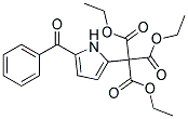 5-Benzoyl-Pyrrole-2-Methane-Tricarboxylic Triethyl Ester Struktur