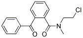 N-Chloroethyl-N-Methyl-2-Benzoyl-Benzamide Struktur